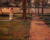 威廉梅里特查斯 - In Brooklyn Navy Yard